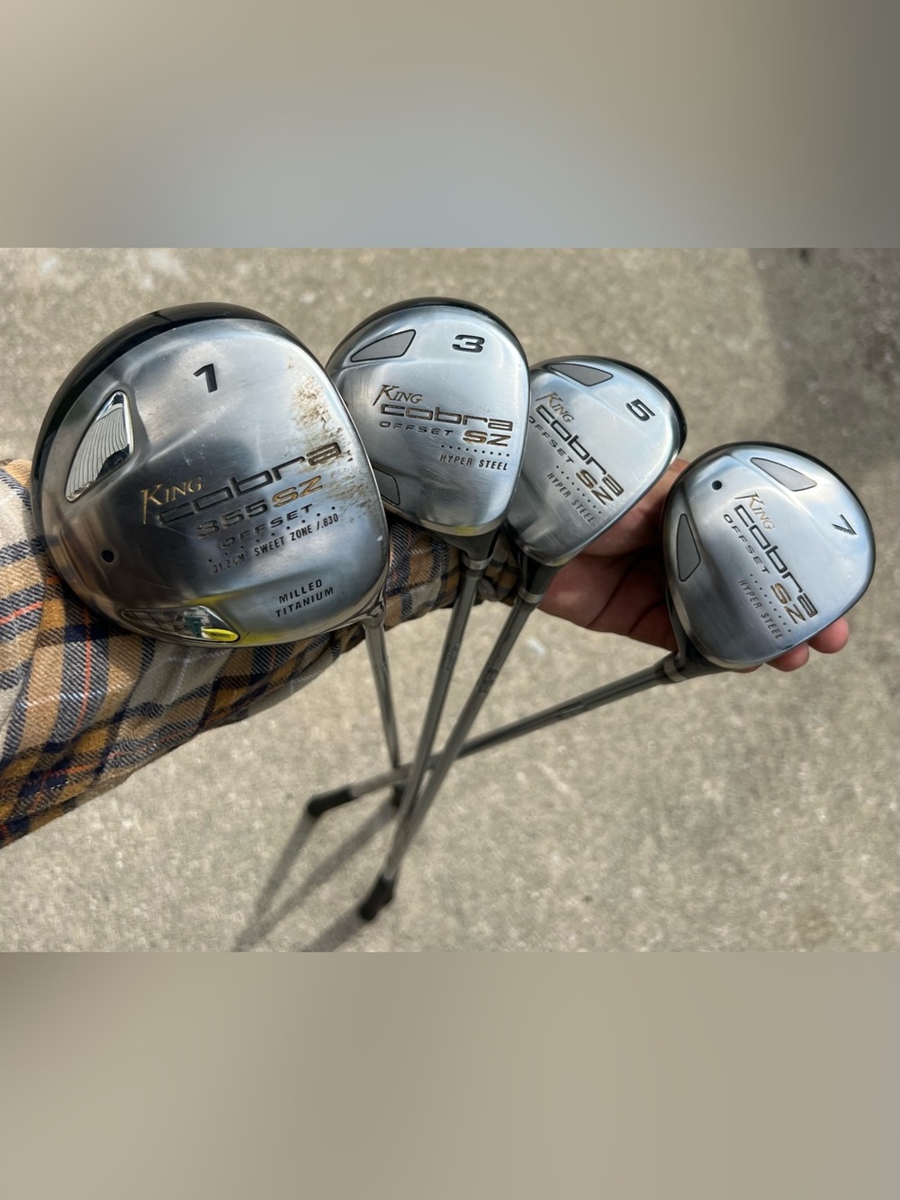 King Cobra SZ Offset Women 1 3 5 7 Wood Complete Set Aldila NV-HL Graphite